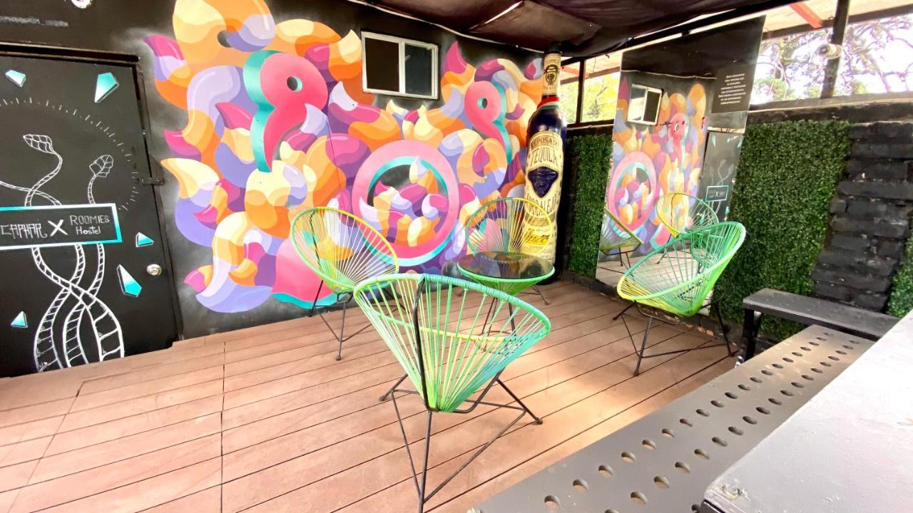 Roomies Hostel Roma Мехико Экстерьер фото